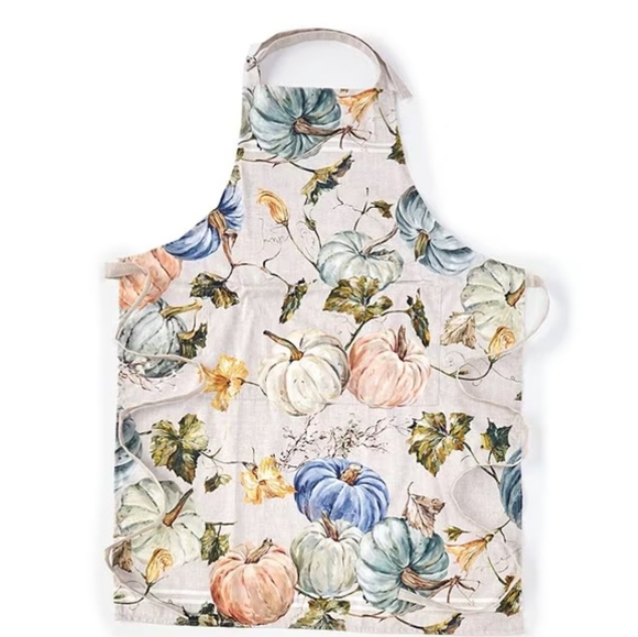 NWT Southern Living Festive Fall Collection Heirloom Pumpkin Oven Mitt and Apron - Picture 2 of 7